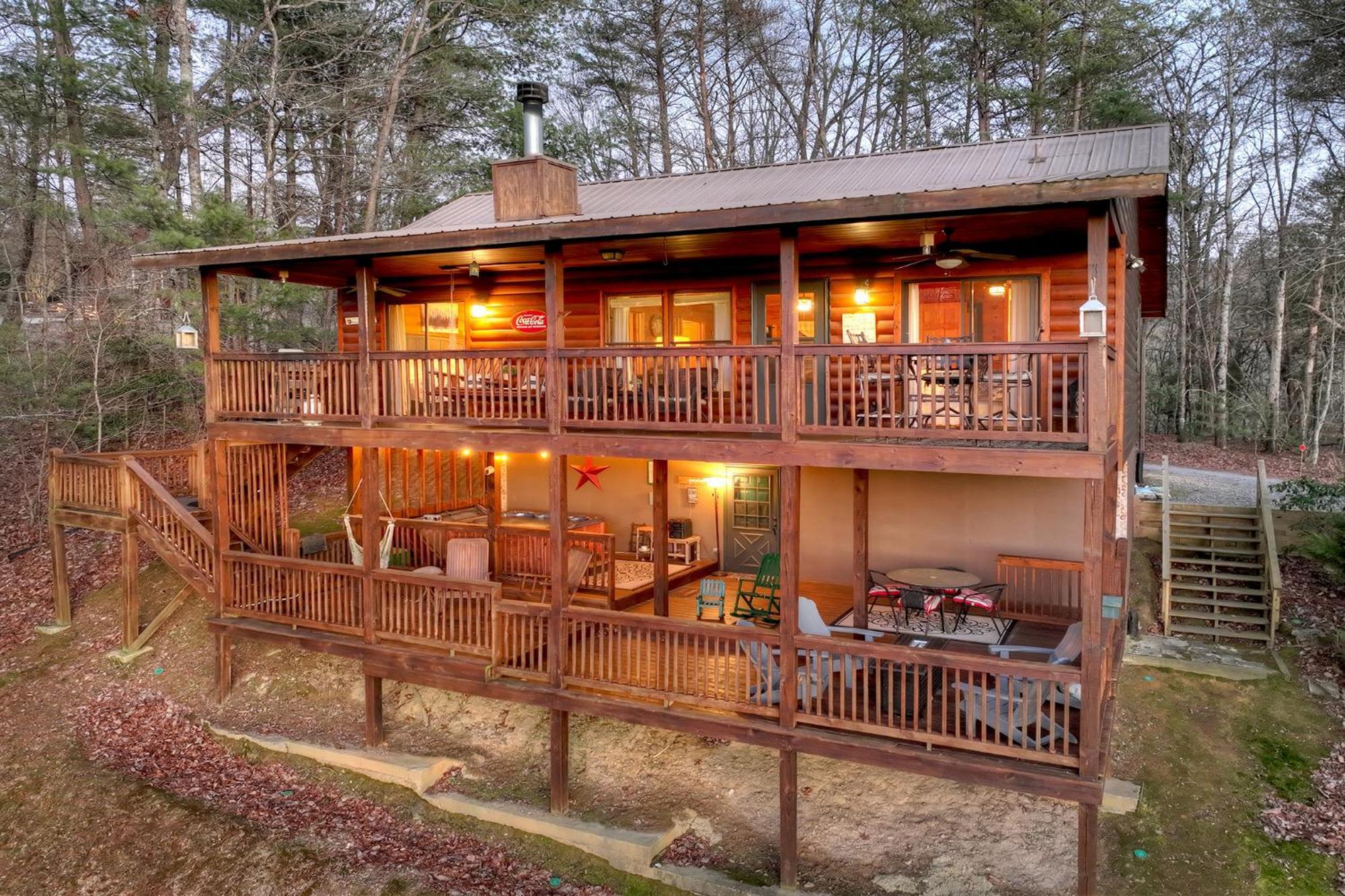 Talking Leaves Hot Tub Firepit And Comfy King Beds Villa Ellijay Ngoại thất bức ảnh
